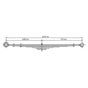 دست فنر چرخ جلو International/Navistar S-series