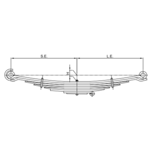 Front Axle Spring Set IVECO Euro-Cargo