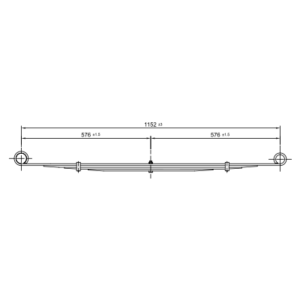 Front Axle Spring Set Jeep Wrangler YJ Series