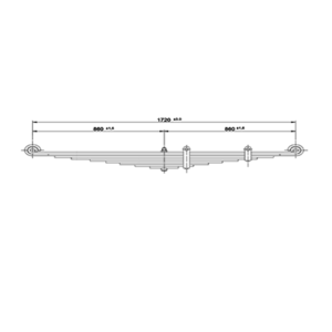 Front Axle Spring Set Mercedes Benz