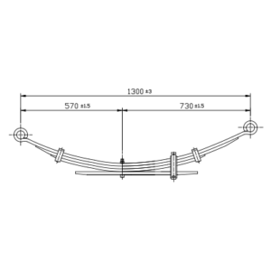 دست فنر چرخ عقب Toyota