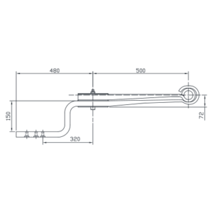 Traily Spring Set BPW Cranked Double Leaf