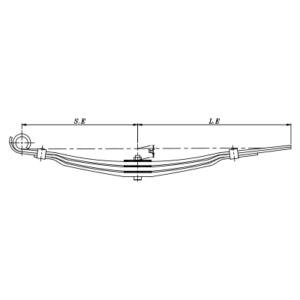 Traily Parabolic Spring Set BPW