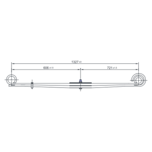 دست فنر پارابولیک چرخ جلو Ford سری F
