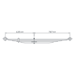 دست فنر چرخ عقب Ford F150/F250/F350