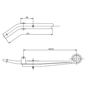Rear Axle Spring Set Freightliner Suspension Series