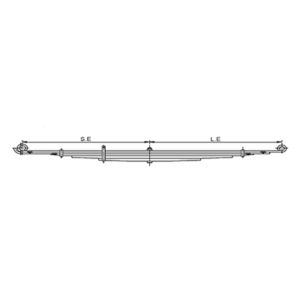 Rear Axle spring Set Dayun - Max Motor Kalut