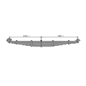 Rear Axle Spring Set Scania