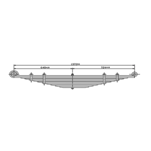 Front Axle Spring Set  International - Navistar