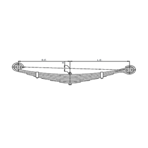 Rear Axle Spring Iveco Daily 35C11