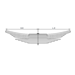 Rear Axle spring Set MAN 33.360