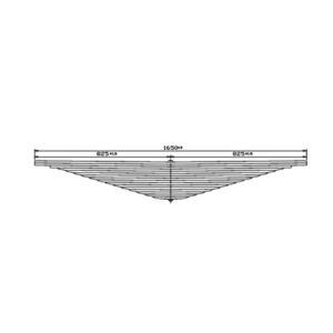 Rear Axle Spring Set MAN TGA26