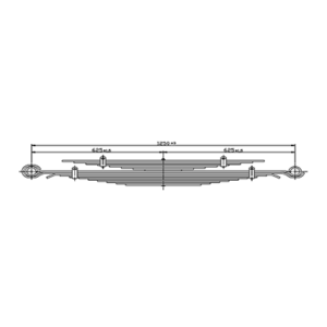 Rear Axle spring Set Foton Ollion / Aumark / Alvand