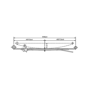 Spring Set Daewoo Damas - Chevrolet CMV/CMP -Suzuki - Ford Pronto - Changan