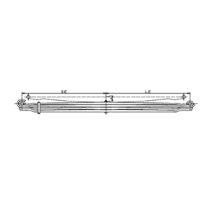 Front Axle Parabolic Spring Set Mercedes Benz 1620/ 1622-S