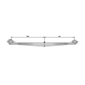 دست فنر پارابولیک اکسل جلو Volvo FM9/FH13/FMX