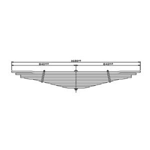 Rear Axle Spring Set Volvo/Renault