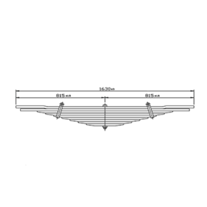 Rear Axle Spring Set Volvo FM/FH series