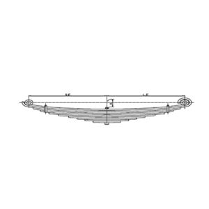 Front Axle Spring Set Volvo F6/F7/F10/F12