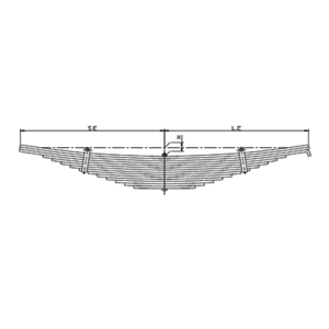 Traily Spring Set BPW VB suspensions series 20ton
