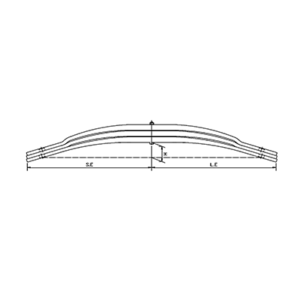 Parabolic Spring Set traily ADR: A/S/Y/X Type