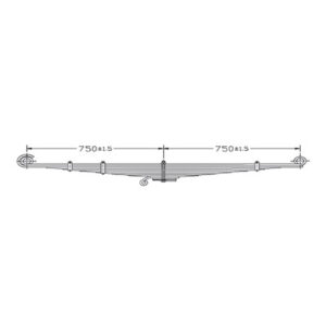 Front Axle spring Set Daewoo Prima/Maximus