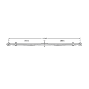 Front Axle Spring Set Foton Aumark S type